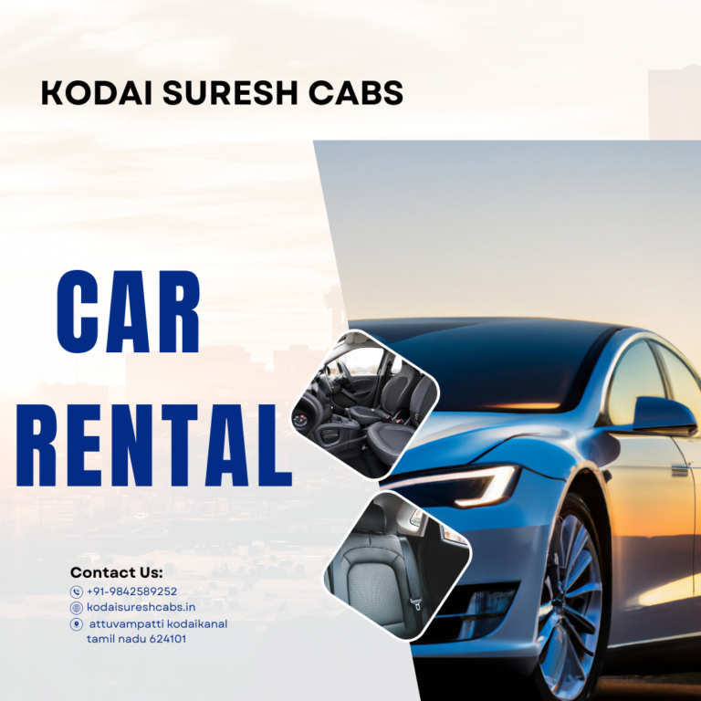 car rental in Kodaikanal